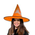 Chapéu de Bruxa Happy Halloween Chapéu de Bruxa Happy Halloween