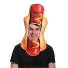 Chapéu de cachorro-quente, boné de comida engraçada para adultos - poliéster Chapéu de cachorro-quente, boné de comida engraçada para adultos - poliéster