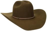 Chapéu de caubói Stetson Powder River 4X Buffalo Felt Brown Chapéu de caubói Stetson Powder River 4X Buffalo Felt Brown