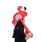 Chapéu de cosplay Flamingo Costume Headwear, chapéu quente, macio e aconchegante