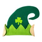 Chapéu de cosplay St Patricks Days Shamrocks Elfs Costume Headwear