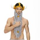 Chapéu de cosplay Vikings Bigs Horns Beards Costume Headwear Warm