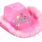 Chapéu De Cowboy Feminino Lançamento Luminoso.