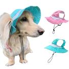 Chapéu de exterior para cães Vodafulgir Cooling Sun Protection Blue