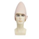Chapéu de festa com cabeça nua, chapelaria de látex, adereços de cosplay