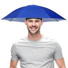 Chapéu de guarda-chuva NOUCCI 68 cm azul, 8 costelas, elástico