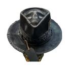 Chapéu De Halloween Com Caveira, Estilo Cowboy Europeu Ocidental, Ceifador Triste, Feito À Mão,