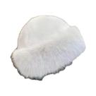 Chapéu De Inverno Feminino De Pelúcia, Quente E Espesso, Sem Aba, Ideal Para Esqui E Passeios