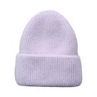Chapéu De Inverno Feminino, Gorro Quente De Pele De Coelho Real, Gorro Sólido Para Adultos, Moda