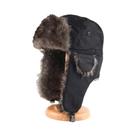 Chapéu De Inverno Masculino Impermeável Estilo Aviador Com Protetor De Orelhas