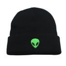 Chapéu de malha Aliens Anime Winter Beanie Slouch Hat unissex