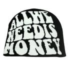 Chapéu de malha Allwes Needis Moneys Anime Winter Beanie