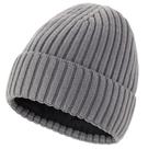 Chapéu de malha Beanie Connectyle Warm Winter para homens cinza