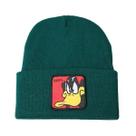 Chapéu de malha Daffys Ducks Anime Winter Beanie de fibra acrílica Chapéu de malha Daffys Ducks Anime Winter Beanie de fibra acrílica