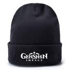 Chapéu de malha Genshin Impacts Anime Winter Beanie unissex Chapéu de malha Genshin Impacts Anime Winter Beanie unissex