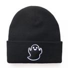Chapéu de malha Ghosts Anime Winter Beanie Slouch Hat unissex