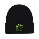 Chapéu de malha Halloween Ghost Anime Winter Beanie unissex