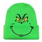 Chapéu de malha Hows Grinchs Stoles Christmas Anime Winter Beani