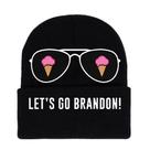 Chapéu de malha Lets Go Brandons Anime Winter Beanie 36-60cm Chapéu de malha Lets Go Brandons Anime Winter Beanie 36-60cm