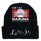 Chapéu de malha Nazunas Anime Winter Beanie para crianças e adultos Chapéu de malha Nazunas Anime Winter Beanie para crianças e adultos