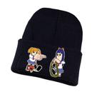 Chapéu de malha Pop And Pipis Anime Winter Beanie 20x28cm Chapéu de malha Pop And Pipis Anime Winter Beanie 20x28cm