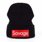Chapéu de malha Savage Letter Bordado Anime Winter Unissex Chapéu de malha Savage Letter Bordado Anime Winter Unissex