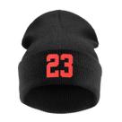 Chapéu de malha Winter Beanie Anime 23 Embroider em fibra acrílica
