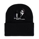 Chapéu de malha Winter Beanie Anime Saves Lives Wears A Masks