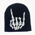 Chapéu de malha Winter Beanie Skulls Hands Anime Soft Material