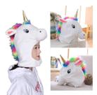 Chapéu de máscara BEESUM 2023 Cute unicórnio de pelúcia para adultos Chapéu de máscara BEESUM 2023 Cute unicórnio de pelúcia para adultos