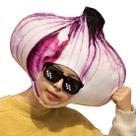 Chapéu de máscara BEESUM 2023 Realistic Onion Head para adulto Chapéu de máscara BEESUM 2023 Realistic Onion Head para adulto