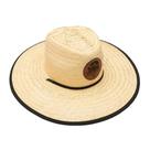 Chapéu De Palha Com Regulagem Sombreiro Proteção Sol Verão