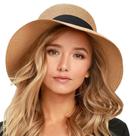 Chapéu de Palha FURTALK Feminino - Proteção UV UPF 80+ Dobrável