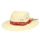 Chapéu de Palha Ibisco Vermelho 20x Marcatto 34779