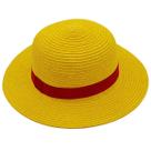 Chapéu de palha Memfish Monkey D Lufy Cosplay Costume Party Yellow