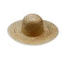 Chapéu De Palha S/ Cordão Aba 14cm Roceiro