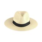 Chapéu De Palha Unissex De Verão Moderno Para Praia E Sol, Estilo Fedora, Cor Sólida, Casual,