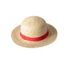 Chapéu de pelúcia Cosplay Boné de anime Luffy's Straw Hat para adultos
