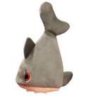 Chapéu de pelúcia Funny Toy Shark Bite Head Hat para festa