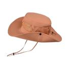 Chapéu de Pesca Masculino Respirável - Nylon, Grandes Abas, Proteção Solar para Primavera/Verão