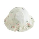 Chapéu De Pescador De Gaze Elástica Para Bebês Meninas, Proteção Solar De Outono, Chapéu De Princesa