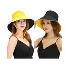 Chapéu De Pescador Feminino De Aba Larga Para Verão, Protetor Solar, Dupla Face, Versátil