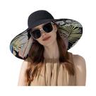 Chapéu De Pescador Feminino Dupla Face 100% Algodão Com Aba Larga Para O Verão Chapéu De Pescador Feminino Dupla Face 100% Algodão Com Aba Larga Para O Verão