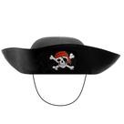 Chapéu de Pirata Adulto e Infantil com Elástico Toy Master