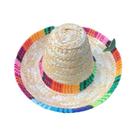 Chapéu De Praia Mexicano Unissex Com Proteção Solar 14cm 35cm 43cm Para Crianças - Ideal Para Festas