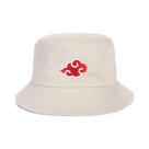 Chapéu De Praia Unissex Naruto Estilo Cartoon 58cm Boné De Pescador