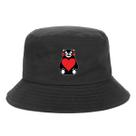 Chapéu de sol de pescador de praia unissex Bucket Hat Kumamons Anime