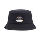 Chapéu de sol de praia casual unissex Bucket Hat Lips