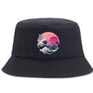 Chapéu de sol de praia casual unissex Bucket Hat Waves Anime