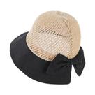 Chapéu de Sol Dobrável Feminino - Respirável, de Malha, com Arco - Proteção Solar para Praia